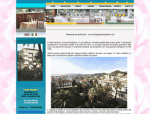 Tablet Screenshot of hotelgardenbordighera.com